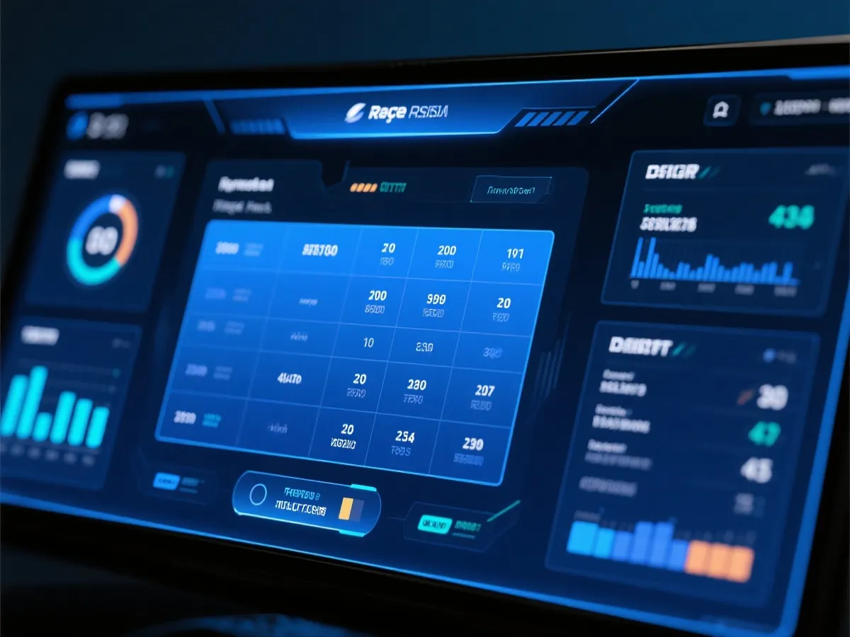 开奖大厅数据展示示意图